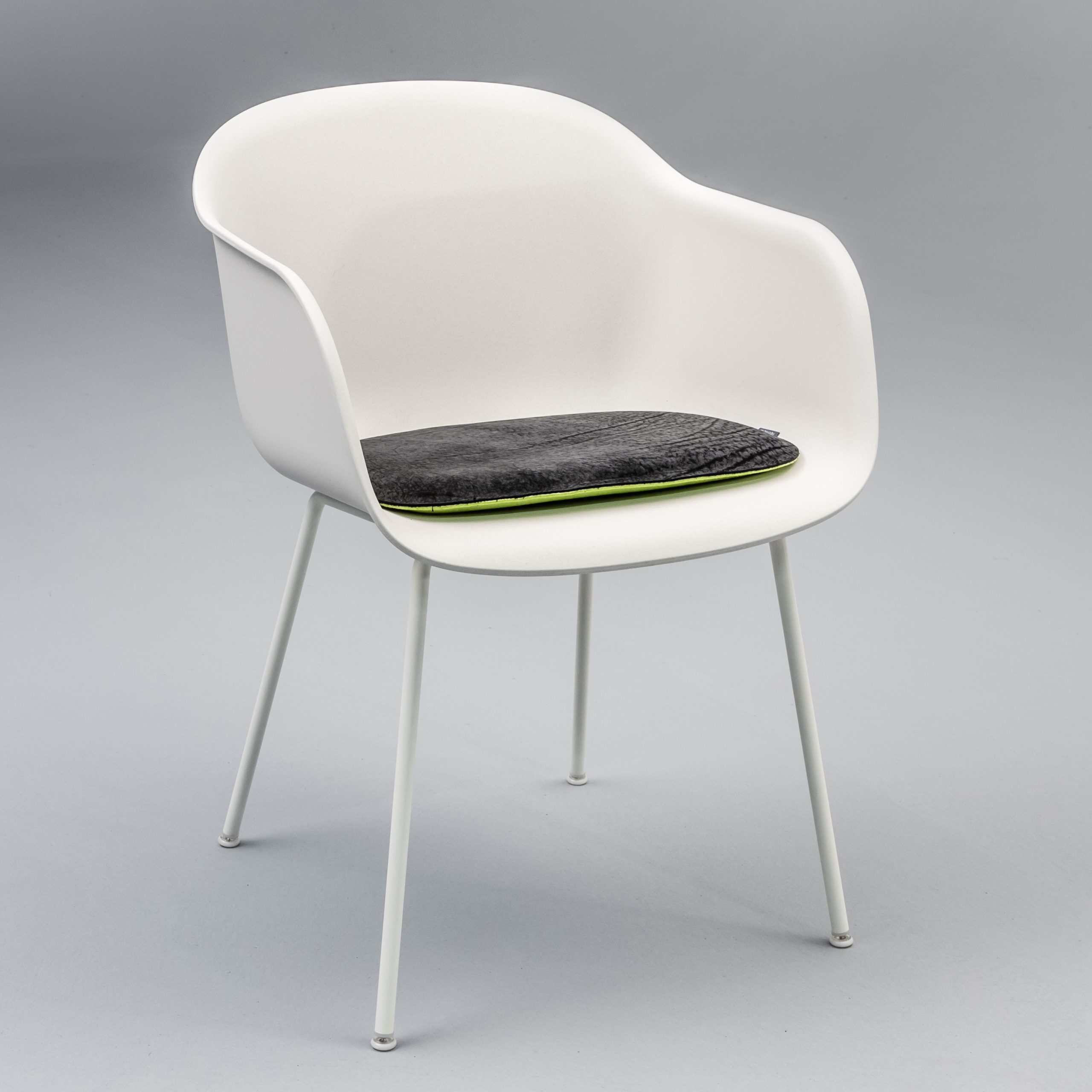 Sitzkissen Leder passend für Eames Chair mit Filz